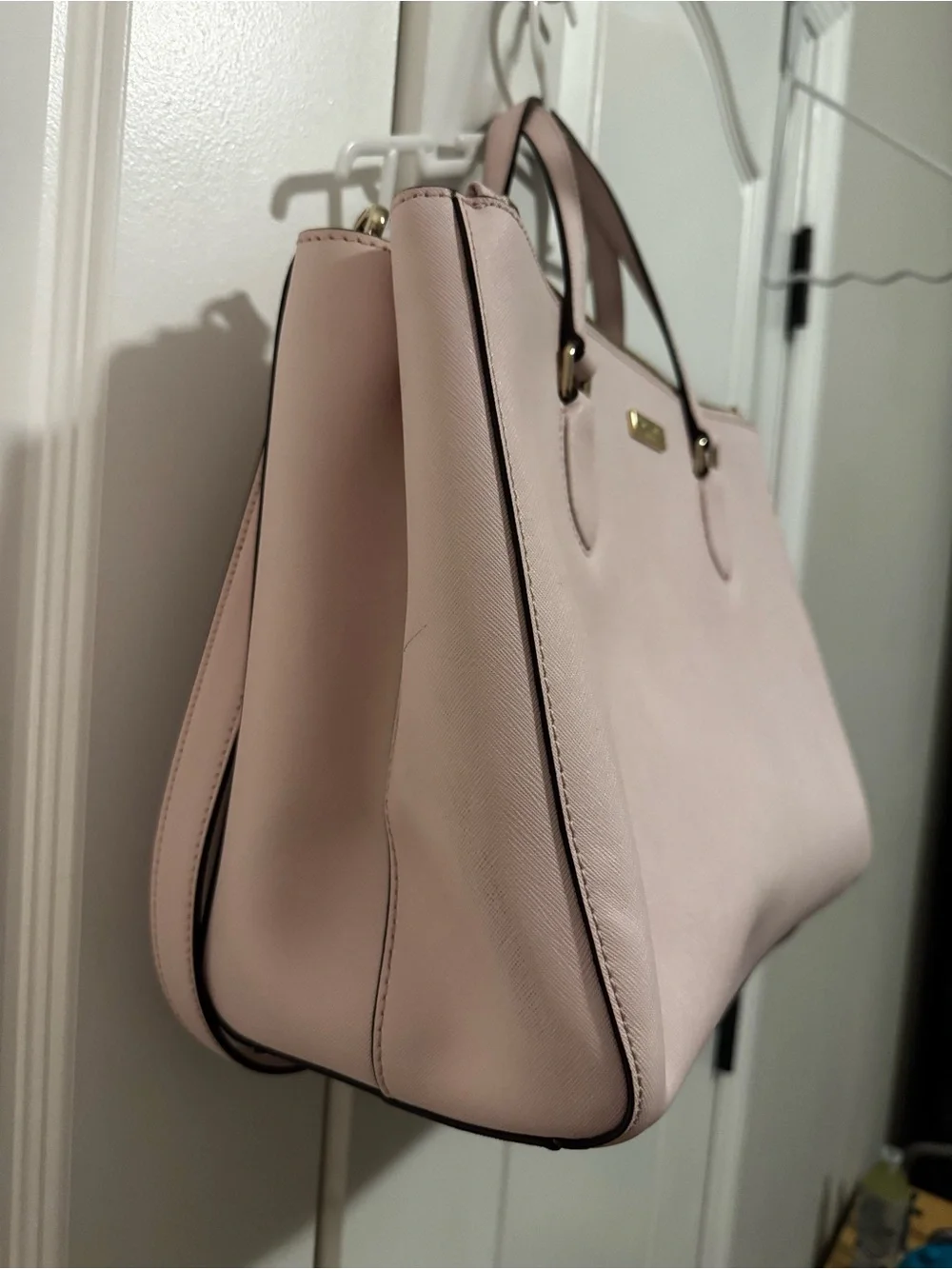 kate spade blush pink Leather Handbag
